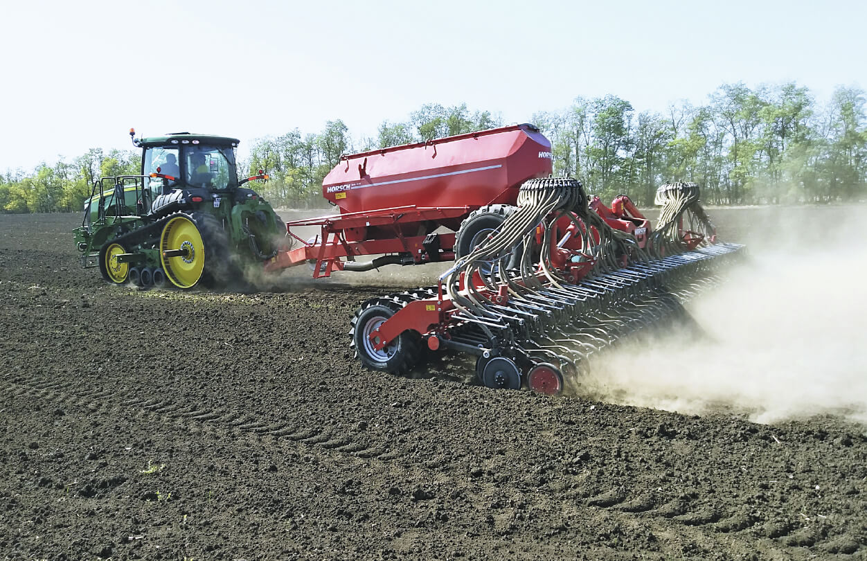 «Заря»: посев зерновой сеялкой «Horsch Serto 12 SC» «Заря»: посев зерновой сеялкой «Horsch Serto 12 SC»